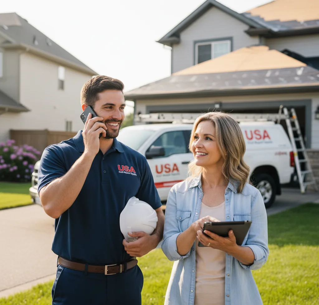 USA Roof Repair Experts customer support in Brookwood
